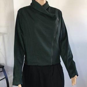 H by Halston faux suede jacket